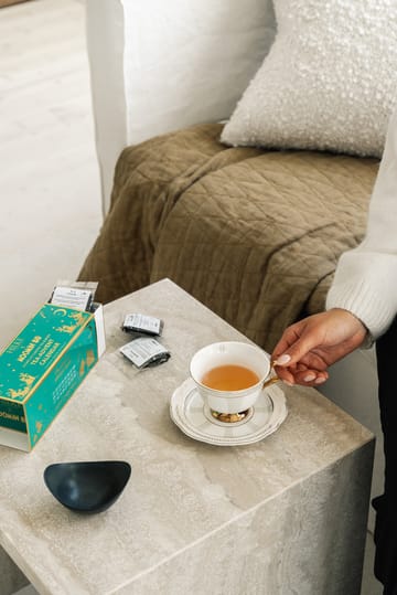Strisce Tortora kop med underkop - 22 cl - Hilke Collection