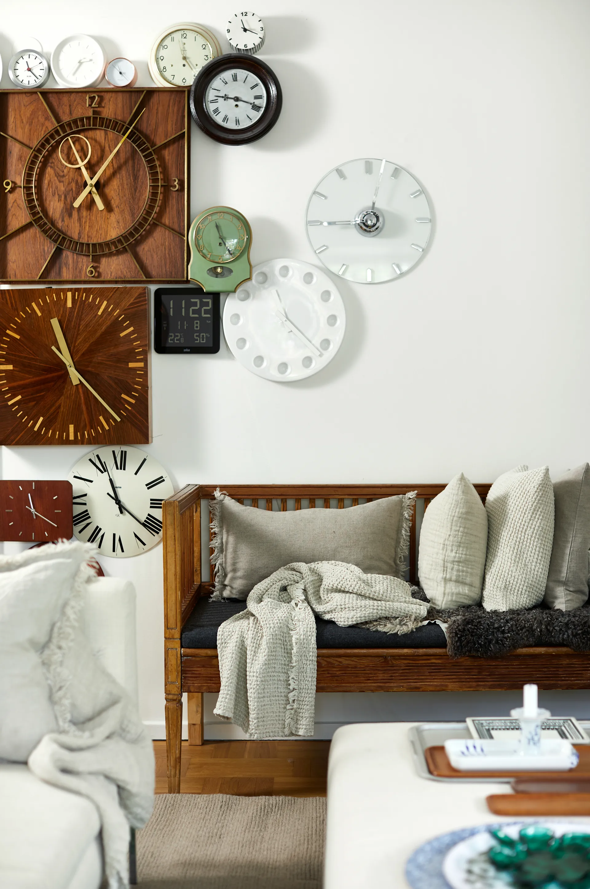 Angeline plaid 130x170 cm, Oatmeal Himla