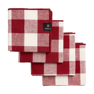 Bettyhill serviet 4-pak - Ruby - Himla