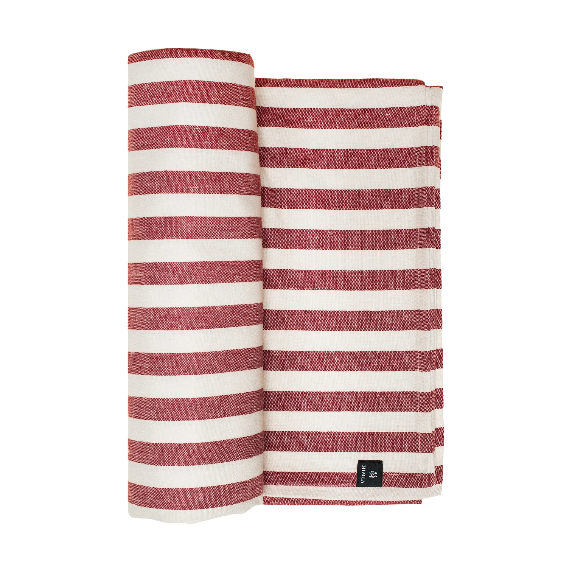 Bretagne borddug, Deep red, 145x250 cm Himla