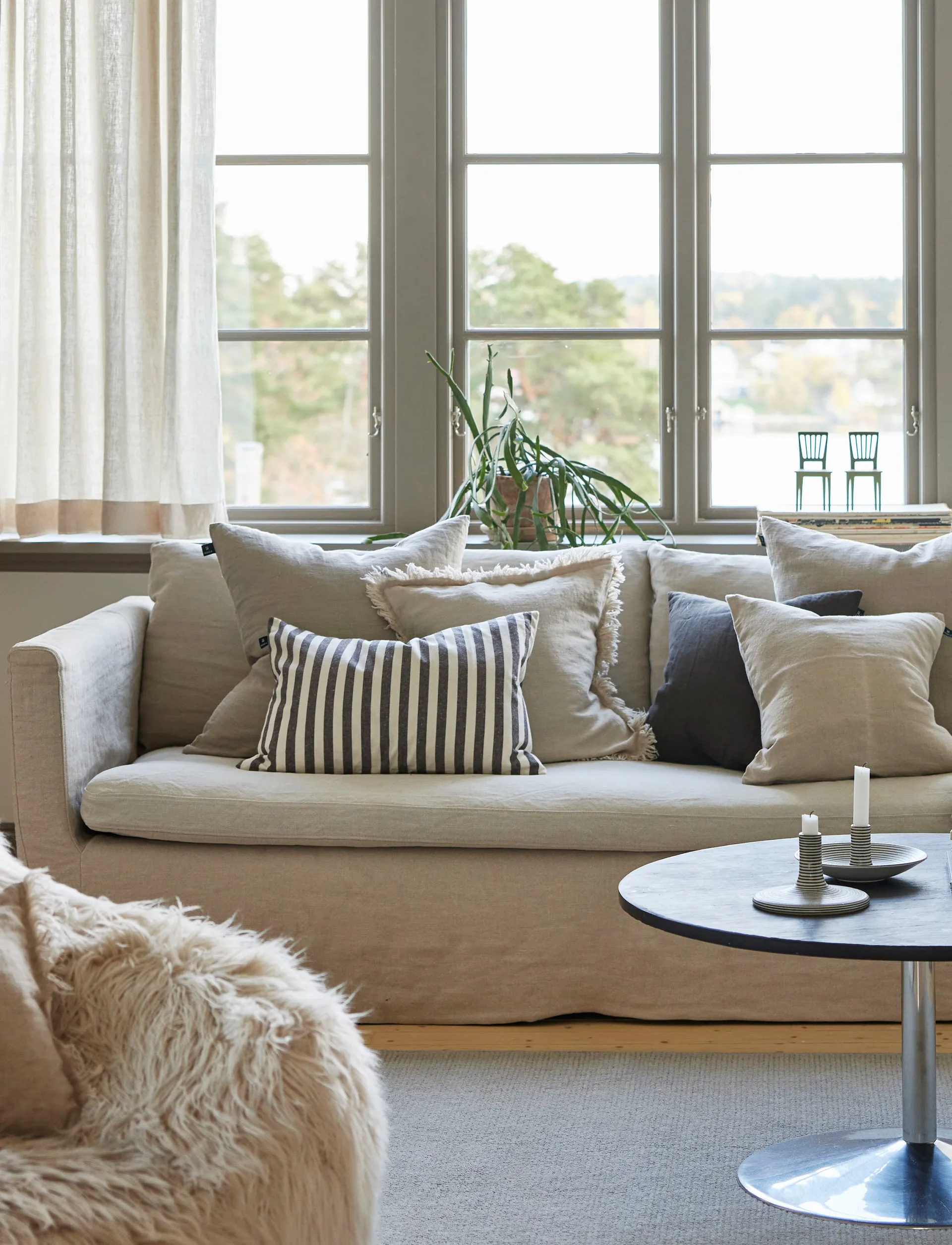 Bretagne pudebetræk, Chocolate, 40x60 cm Himla