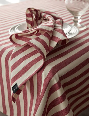 Bretagne stofserviet 50x50 cm 4-pak - Deep red - Himla