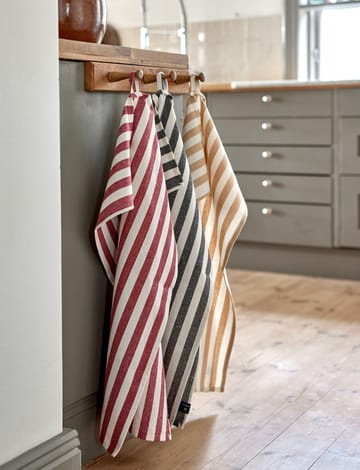 Bretagne viskestykke 50x70 cm 2-pak - Chocolate - Himla