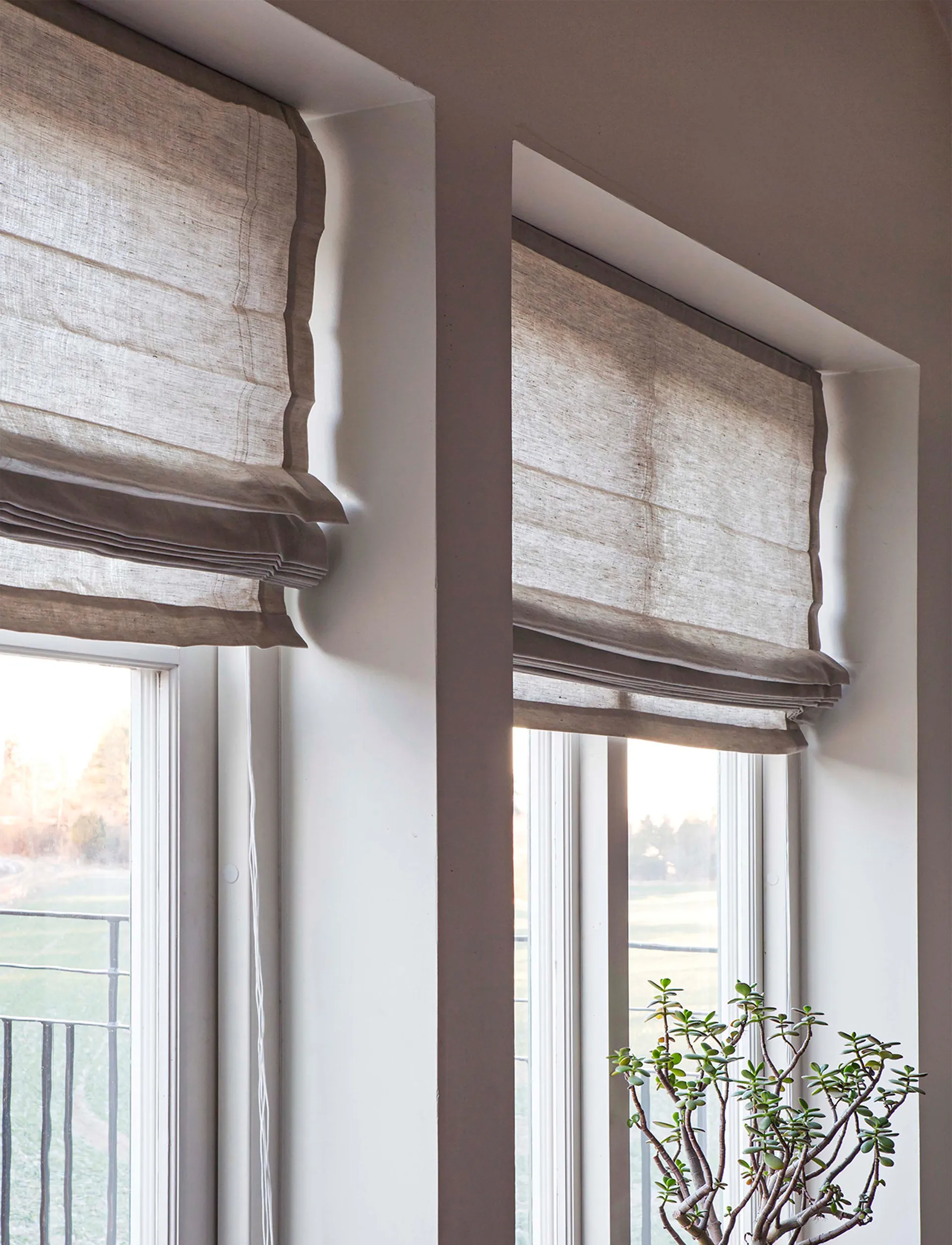 Ebba rullegardin 150x180 cm, Natural Himla