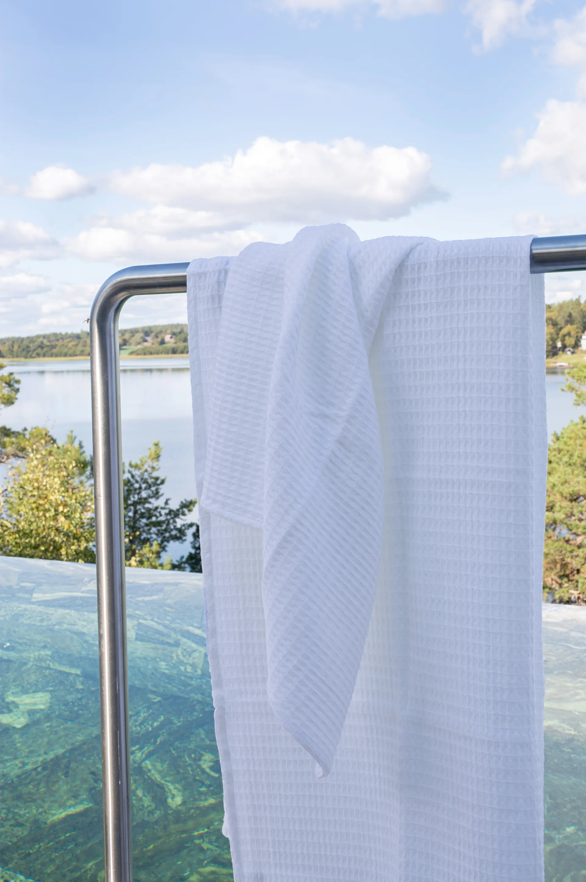 Ego håndklæde 70x140 cm, White Himla