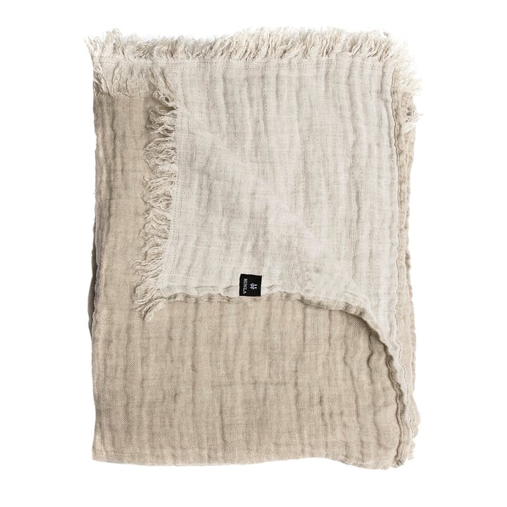 Hannelin plaid 130x170 cm, natural-white (beige-hvid) Himla
