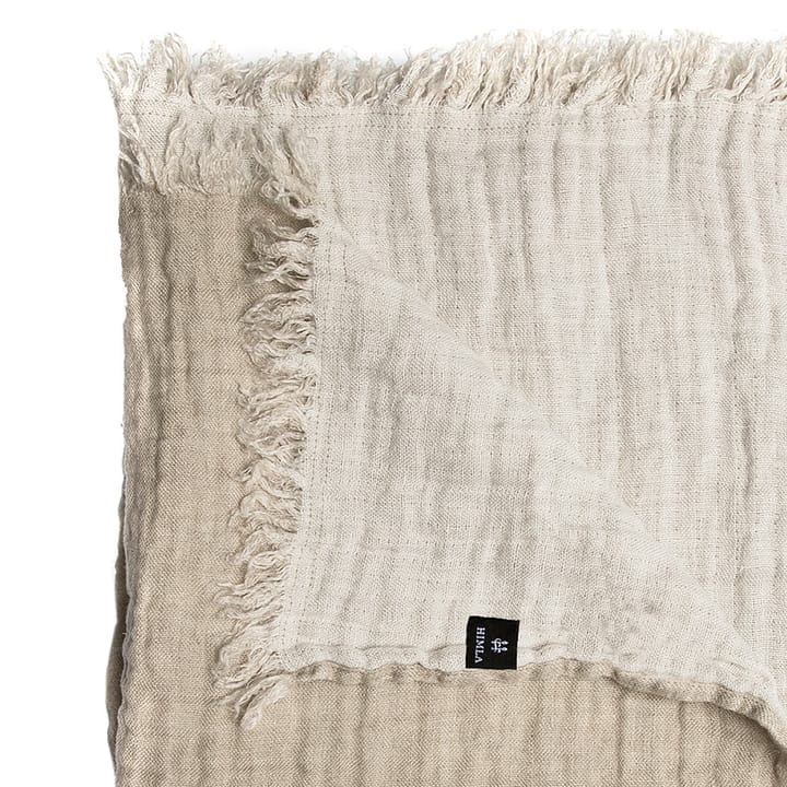 Hannelin plaid 130x170 cm, natural-white (beige-hvid) Himla