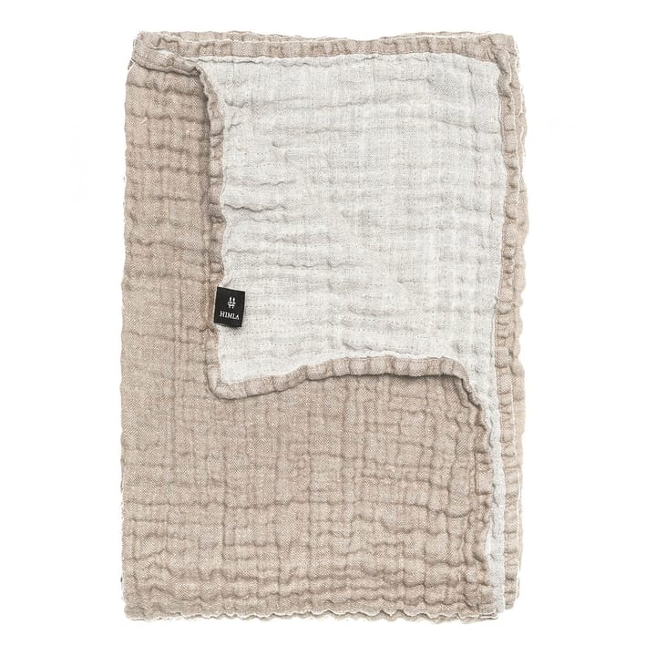 Hannelin sengetæppe beige/hvid - 160x260 cm - Himla