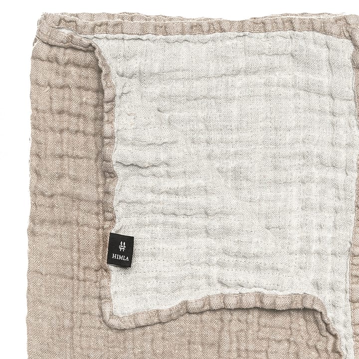 Hannelin sengetæppe beige/hvid - 160x260 cm - Himla