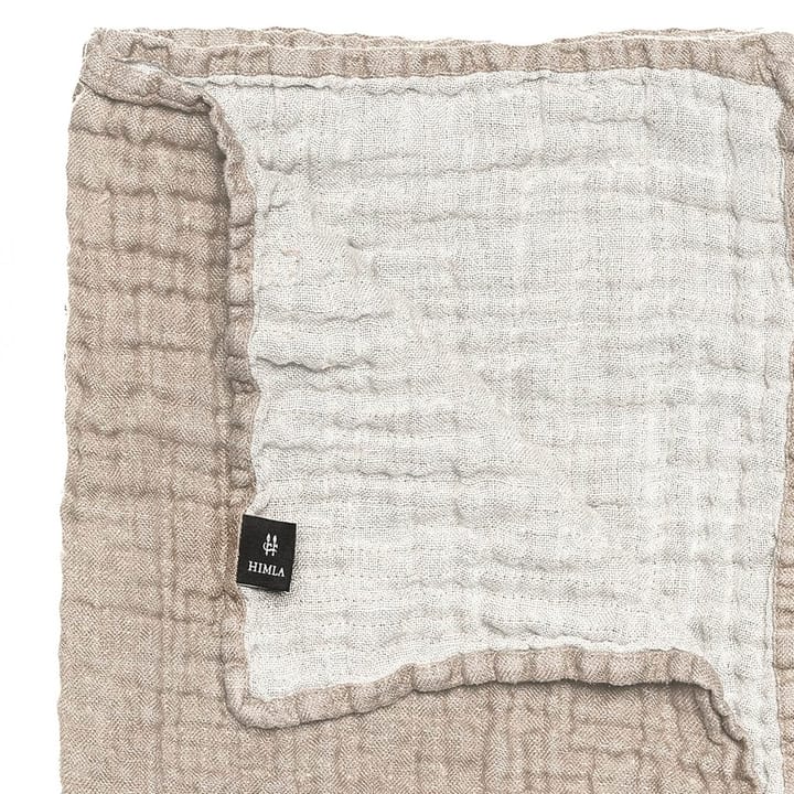 Hannelin sengetæppe beige/hvid, 260x260 cm Himla