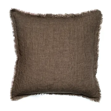 Levelin pudebetræk 50x50 cm - Brownie - Himla