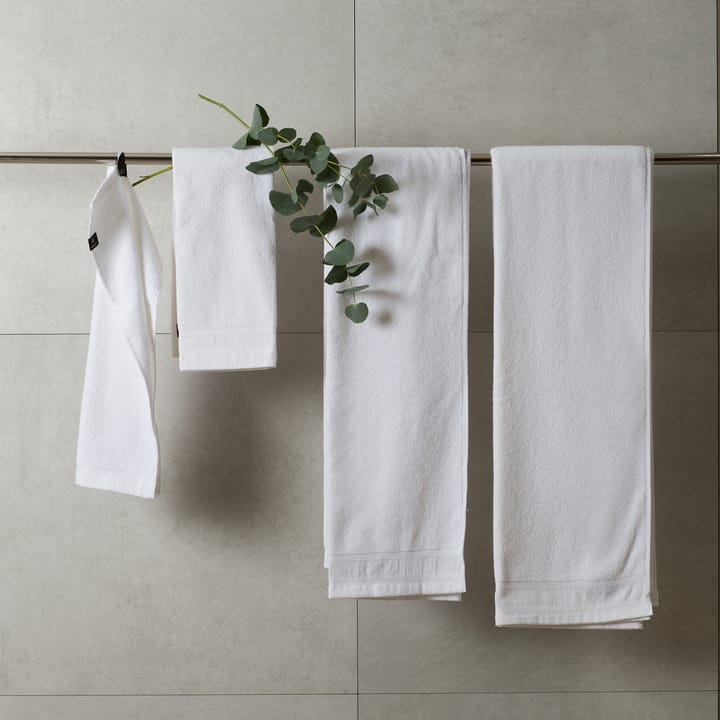 Lina håndklæde hvid - 70x140 cm - Himla