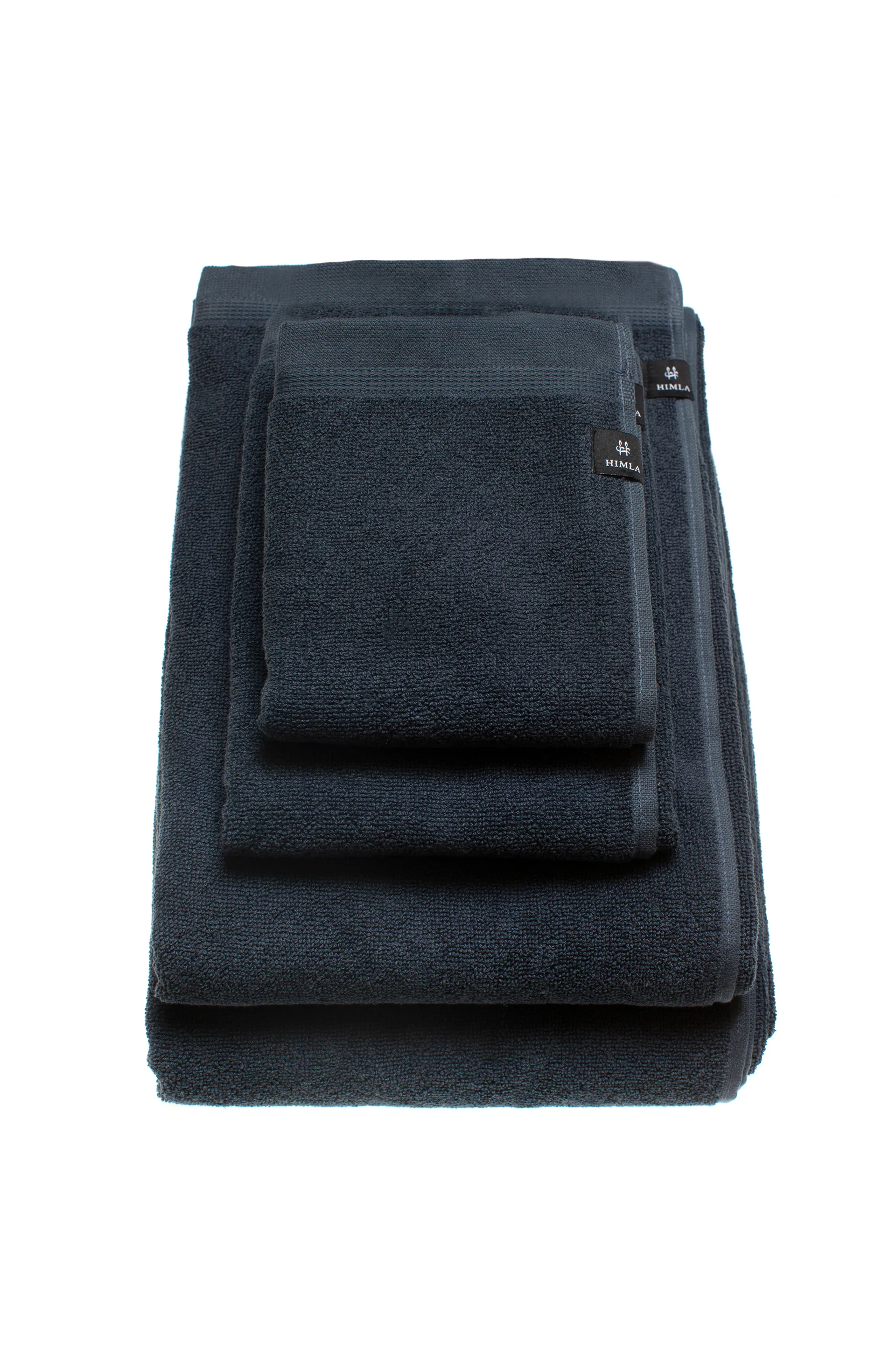 Lina håndklæde indigo, 30x50 cm Himla