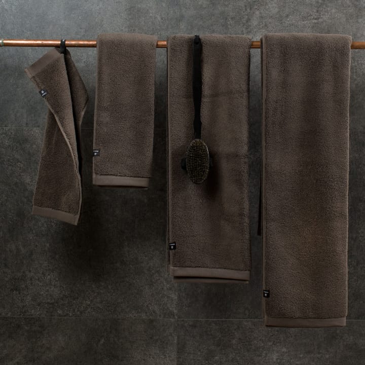 Maxime håndklæde brownie - 50x70 cm - Himla