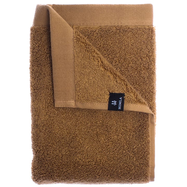 Maxime økologisk håndklæde cognac - 100x150 cm - Himla