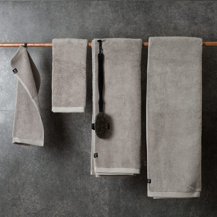 Maxime økologisk håndklæde lead - 50x70 cm - Himla