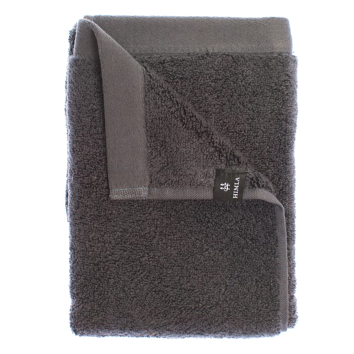 Maxime økologisk håndklæde slate - 70x140 cm - Himla
