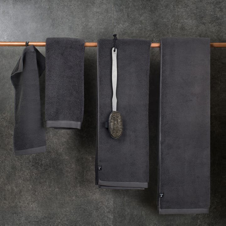 Maxime økologisk håndklæde slate, 70x140 cm Himla
