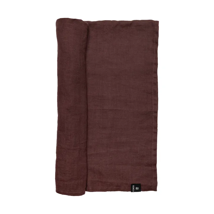 Sunshine bordløbere - Burgundy (rød), 50x145 cm - Himla