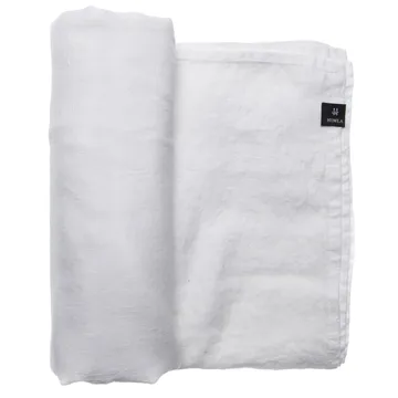 Sunshine dug hvid - 140 x 250 cm - Himla