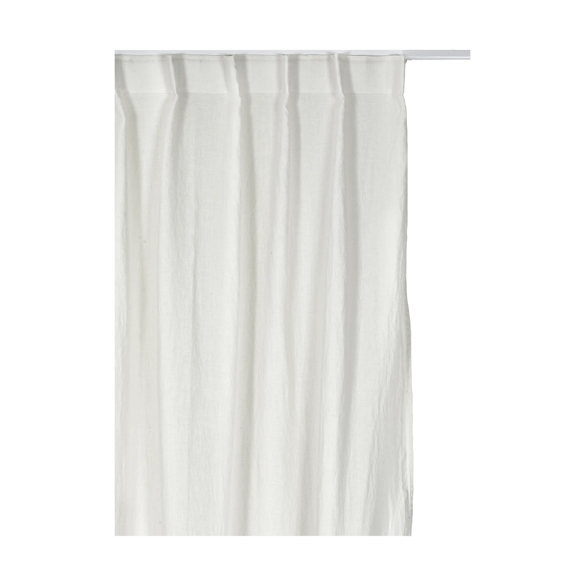 Sunshine gardin med rynkebånd 140x250 cm, Fog (beige) Himla