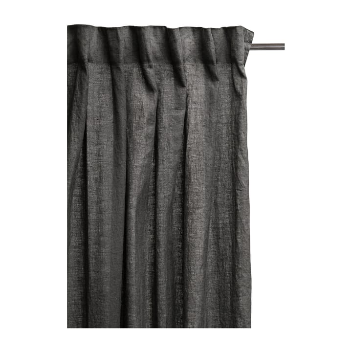 Sunshine gardin med rynkebånd 140x250 cm - Kohl (mørkegrå) - Himla