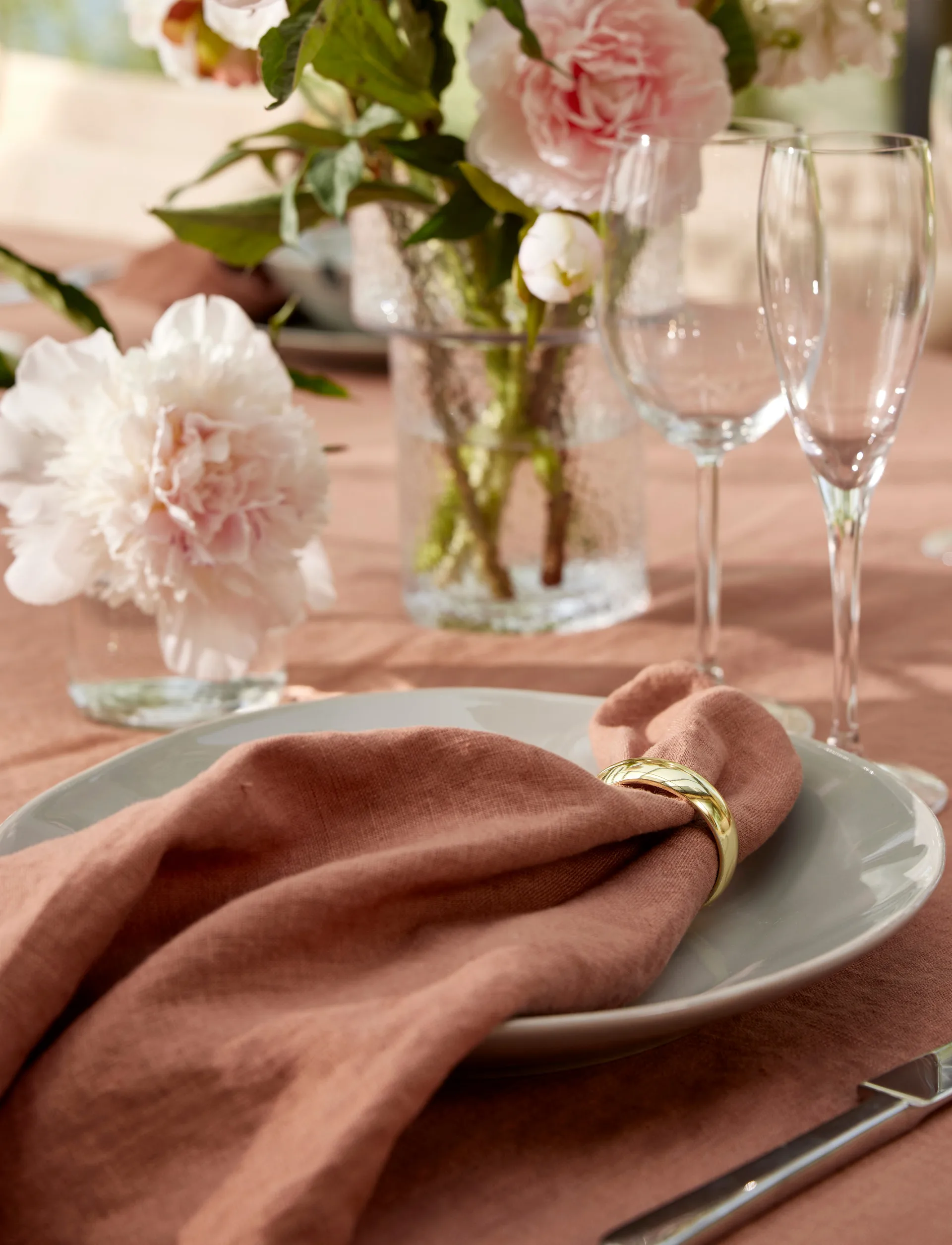 Sunshine serviet 4-pak, Grounded, 45x45 cm Himla