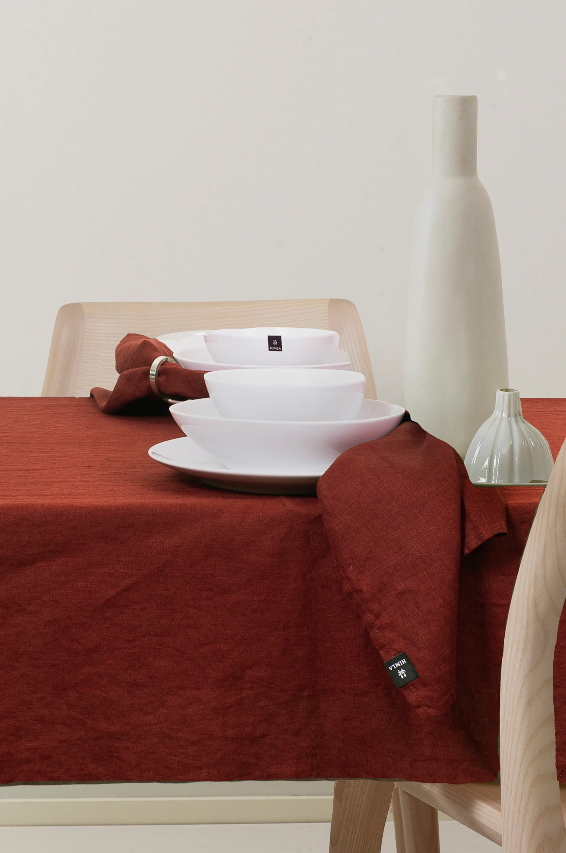 Sunshine serviet 4-pak, Lingonberry (rød) Himla