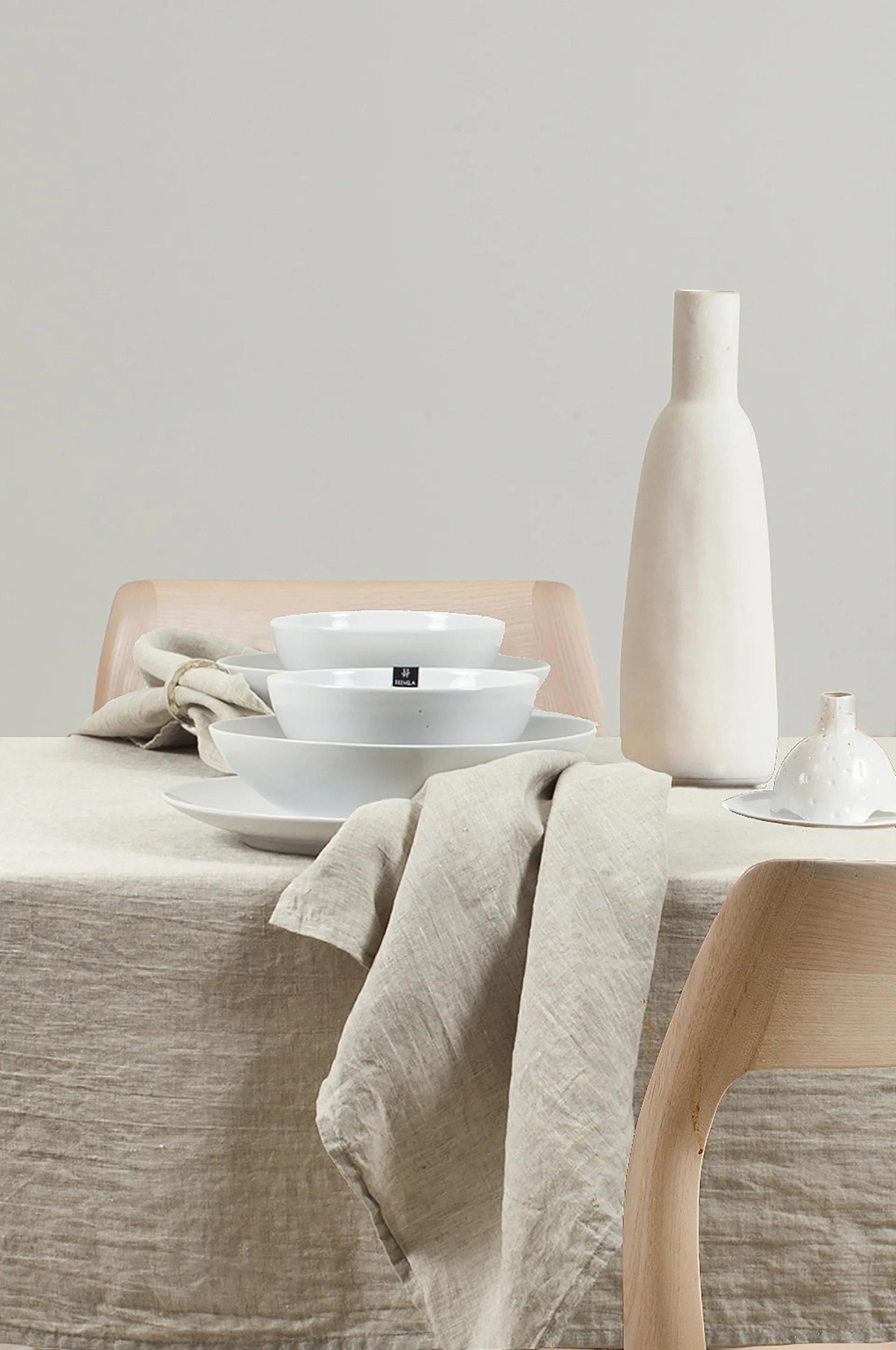 Sunshine serviet 4-pak, Oatmeal (natur) Himla