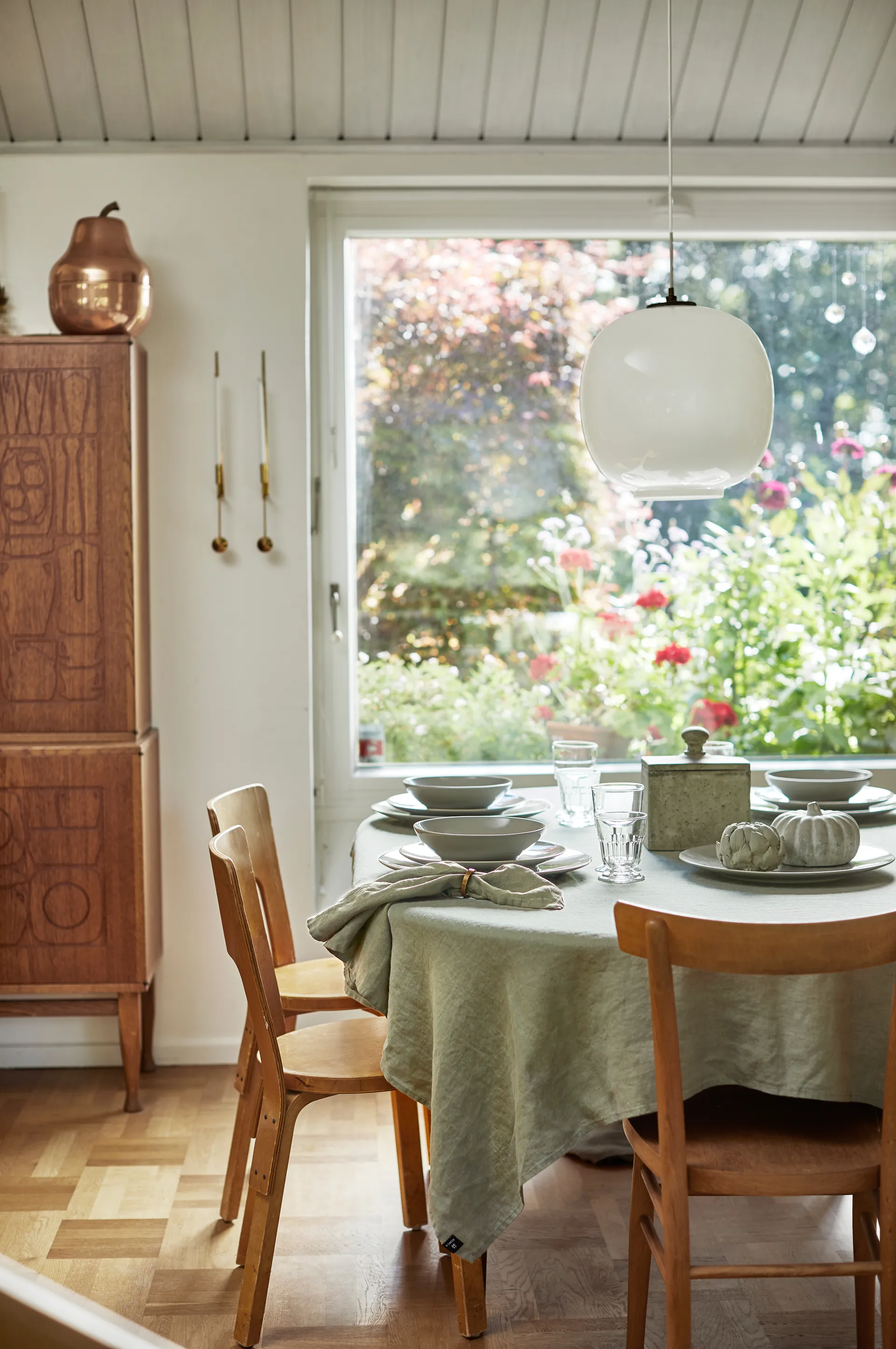 Sunshine serviet 4-pak, Sage Himla