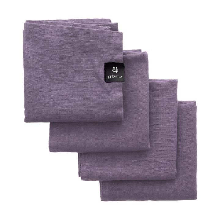 Sunshine serviet 4 stk - Lavender - Himla