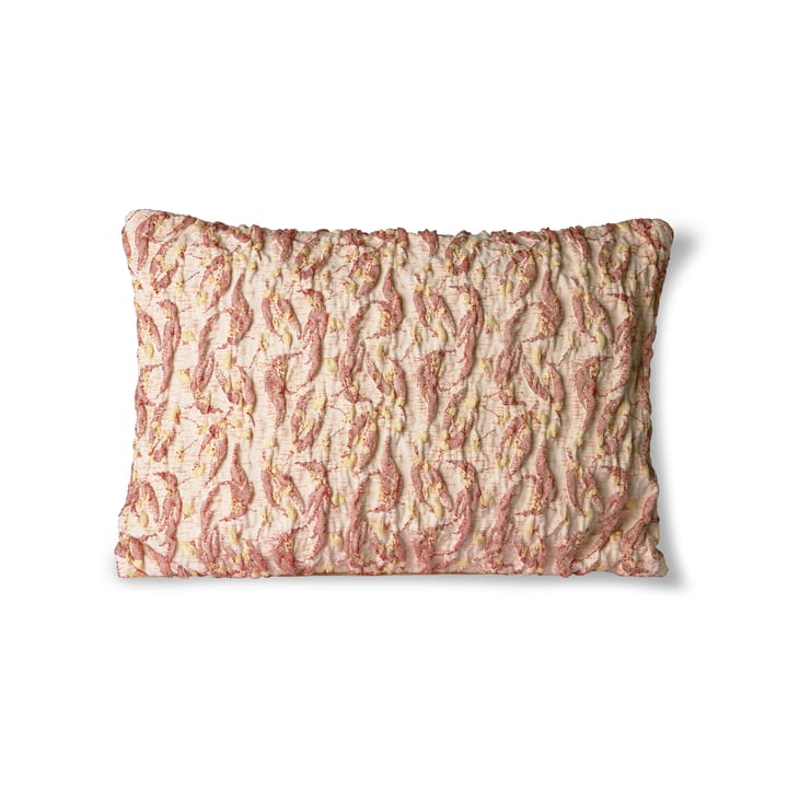 Floral pude 30x40 cm - Burgundy/Gul - HK Living
