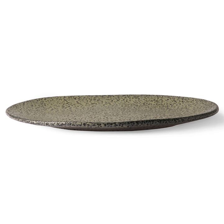 Gradient tallerken 29 cm 2-pak - Grøn - HK Living