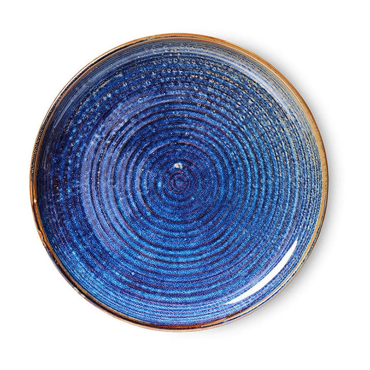 Home Chef middagstallerken Ø26 cm - Rustic blue - HK Living