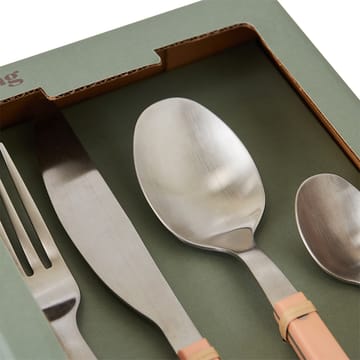 70's bestiksæt 16 dele - Peach - HKliving