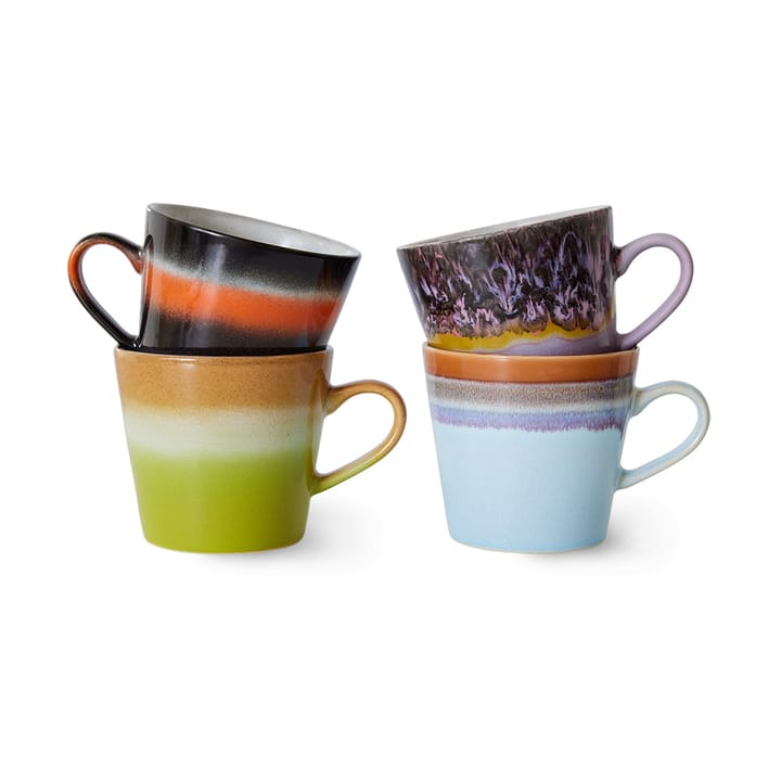 70's cappuccinokrus 4-pak - Solid - HKliving