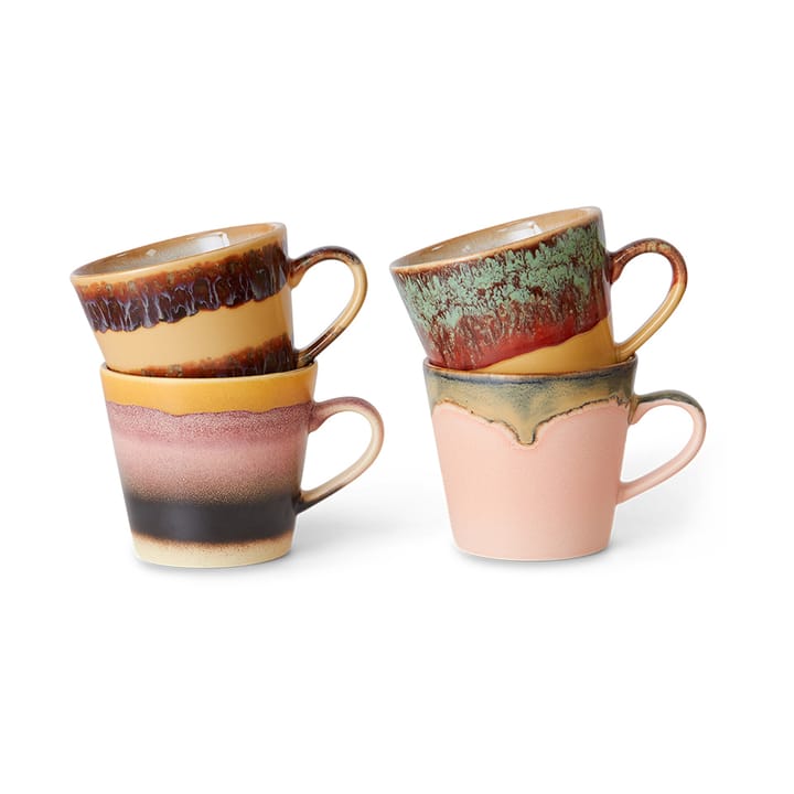 70's cappuccinokrus 4-pak - Vista - HKliving
