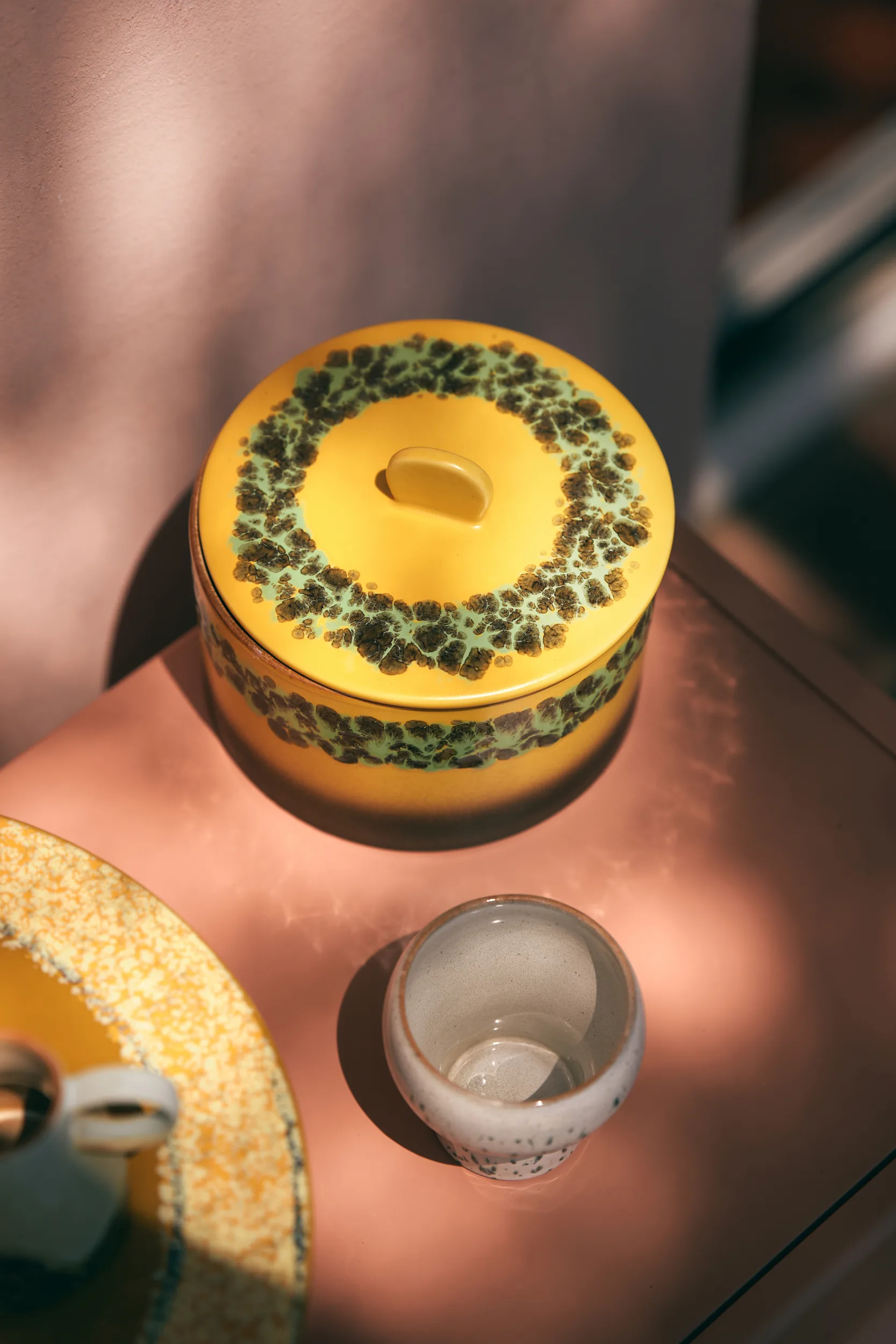 70's cookie jar kagedåse Ø17 cm, Kelp HKliving