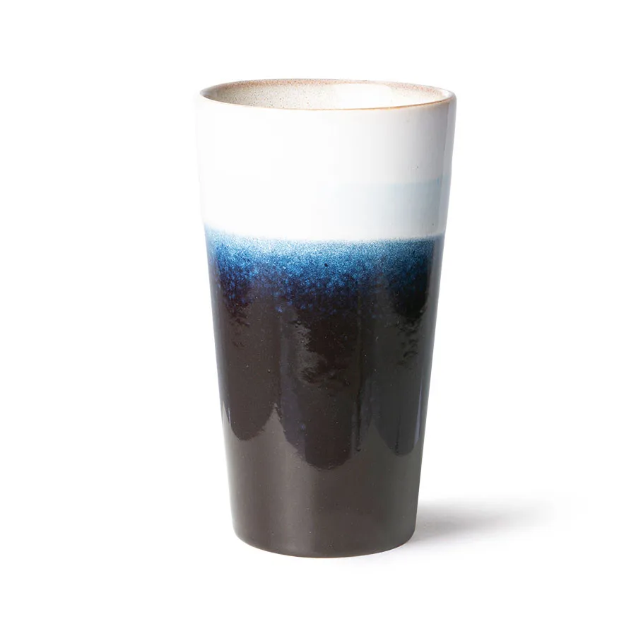 70s keramik lattekrus 28 cl 13 cm, Arctic HKliving