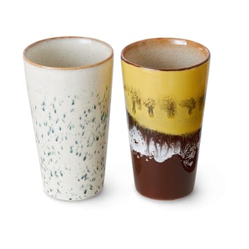 70's lattekrus 28 cl 2 dele - Brine - HKliving