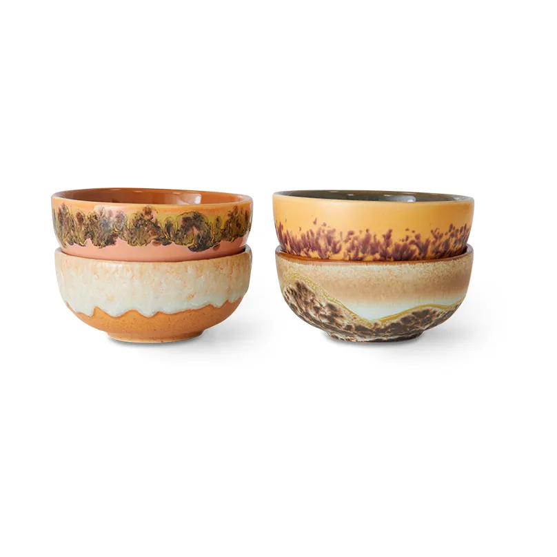 70's lille skål 4-pak, Marine HKliving