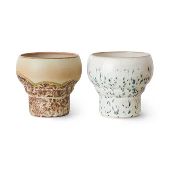 70's lungo krus 24 cl 2-pak - Coral - HKliving