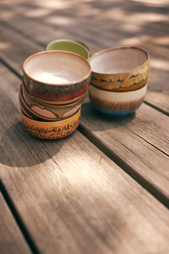 70's skål Ø13,5 cm 4-pak, Seabreeze HKliving