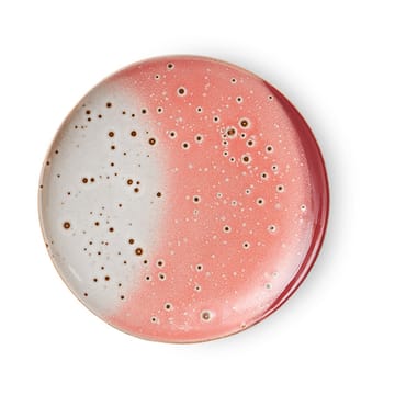 70's tallerken Ø 17,5 cm 2-pak - Lychee - HKliving