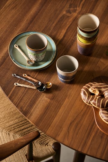 70's tallerken Ø 17,5 cm 2-pak - moss - HKliving