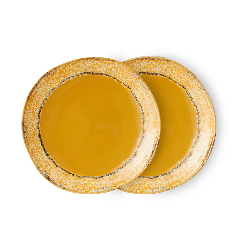 70's tallerken 22 cm 2-pak, Paradise HKliving