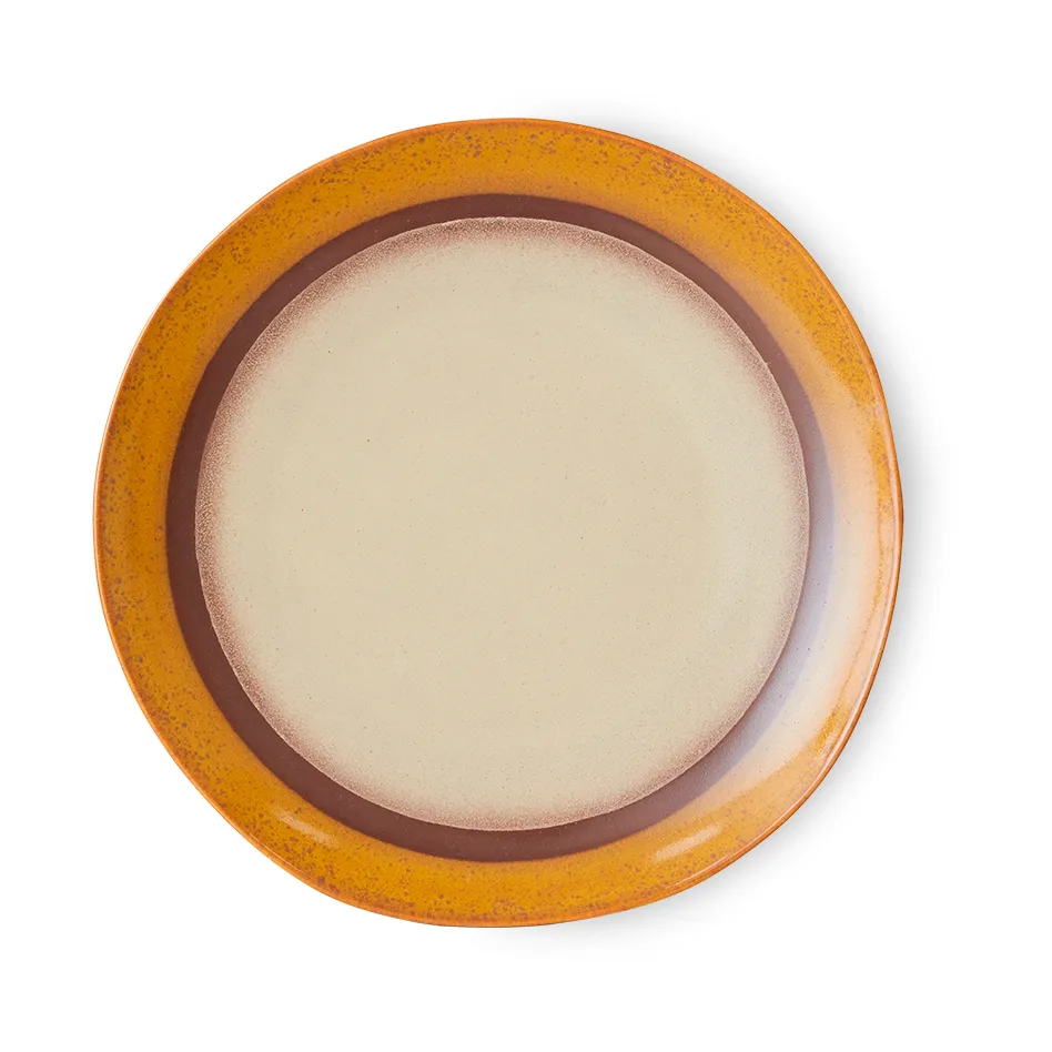 70's tallerken Ø27,5 cm 2-pak, Coconut HKliving