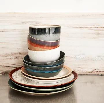 70's tallerken Ø27,5 cm 2-pak - Frost - HKliving