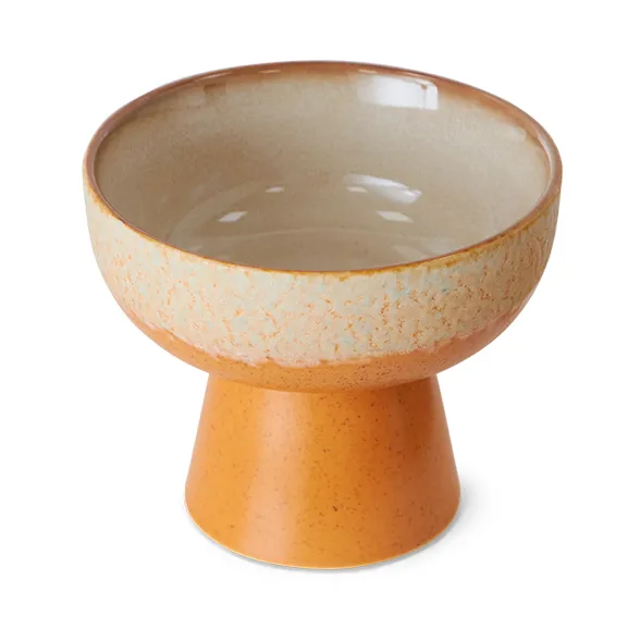 70's tapasskål på fod S Ø11x9,5 cm, Dunes HKliving