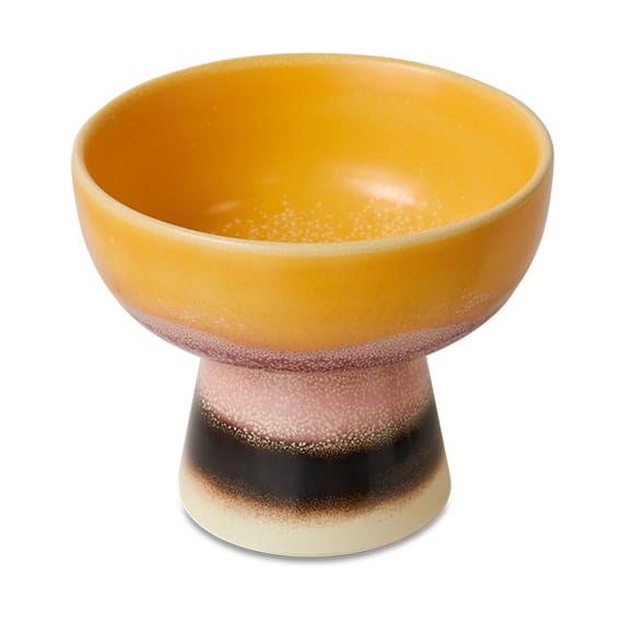 70's tapasskål på fod S Ø11x9,5 cm, Sunshade HKliving